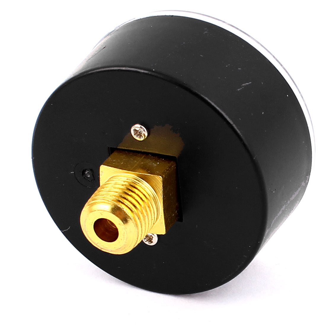 Harfington 13mm 1/4BSP Male Thread Water Air Compressor Pressure Gauge Meter