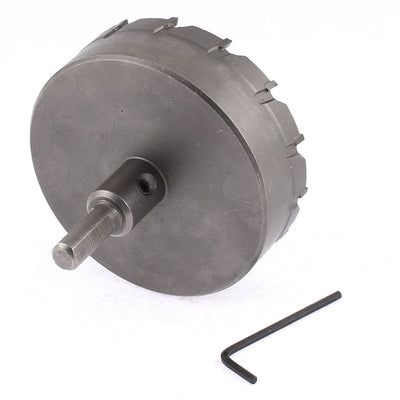 Harfington Diamond Carbide HSS Hole Saw Cutter Drill Bit 90mm Cutting Dia