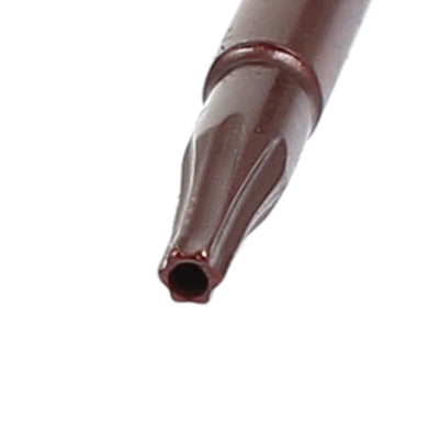 Harfington 1mm Tip 50mm Length 1/4" Shank TT6 S2 Steel Magnetic Torx Security Screwdriver Bits 10 Pcs