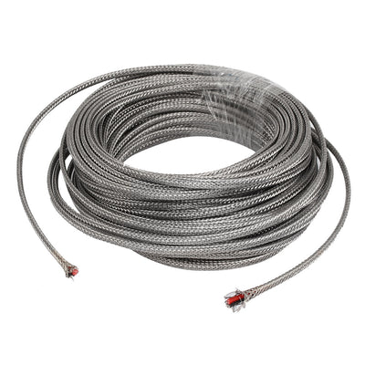 Harfington 18 Meter Silver Tone Metal K Type Thermocouple Extension Wire
