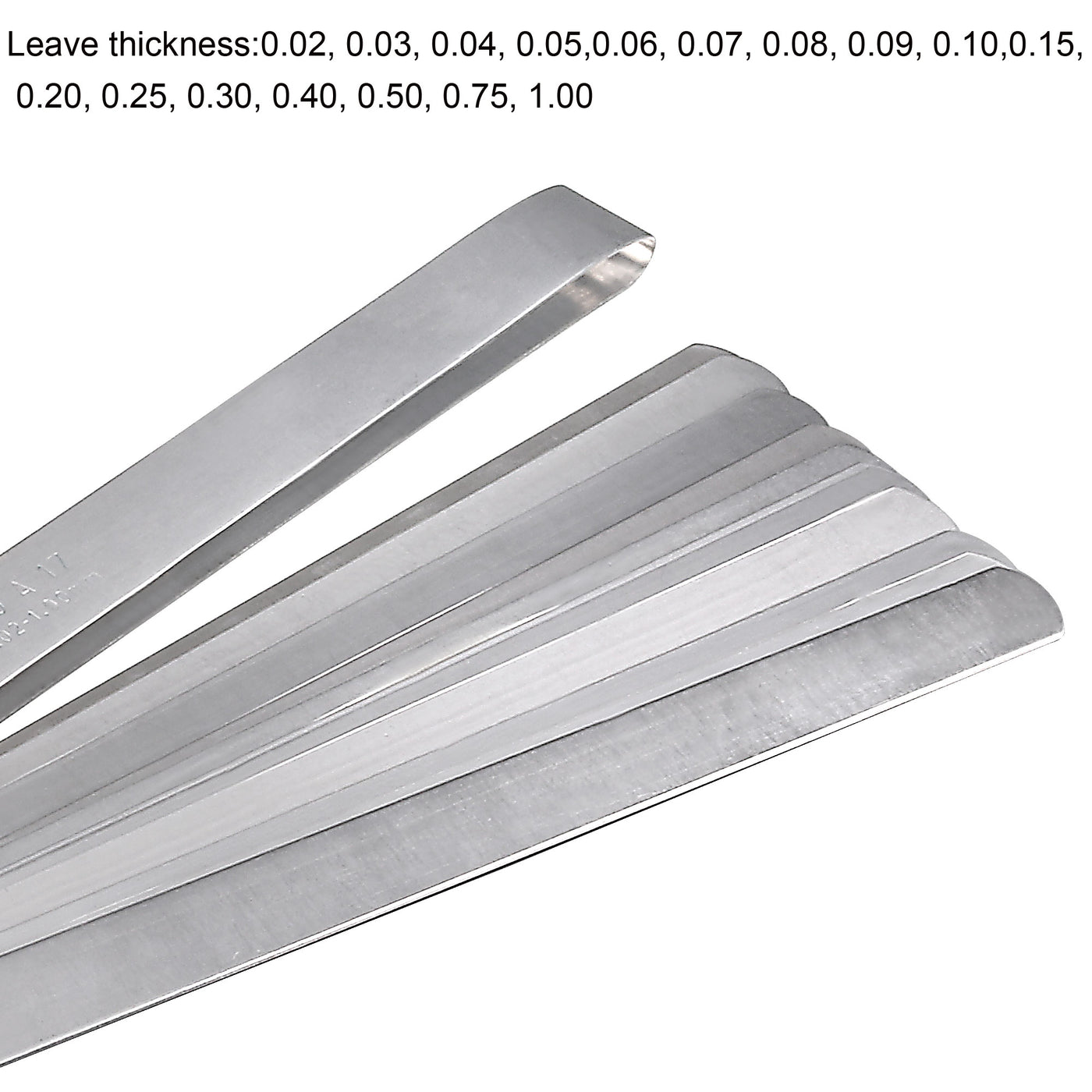 Harfington 300mm Long 0.02-1.00mm Thickness Metric Measure Gage Feeler Gauge