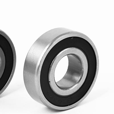 Harfington 17mm x 40mm x 12mm Deep Groove Radial Ball Bearings 6203RS 10 Pcs