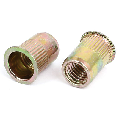 Harfington M8 Thread 16mm Long Rivet Nut Insert Nutsert 50pcs