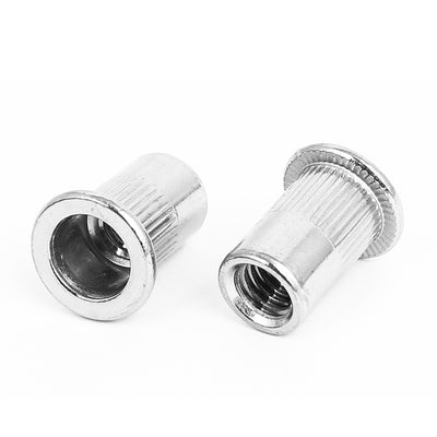 Harfington M6 Thread 304 Stainless Steel Rivet Nut Insert Nutsert 10pcs