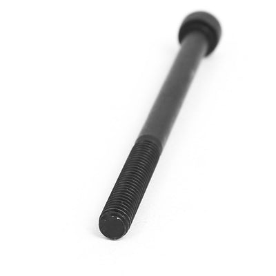 Harfington M4x60mm Alloy Steel Hex Bolt Socket Head Cap Machine Screws Black 5pcs