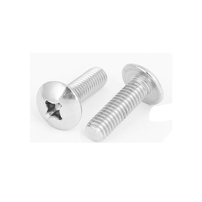 Harfington M6x20mm Stainless Steel  Phillips Head Machine Screws 25pcs
