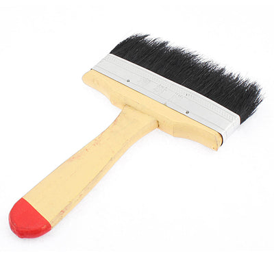 Harfington Oil Acrylic Painting Black Wide Flat Flexible Imitated Bistle Brush Tool