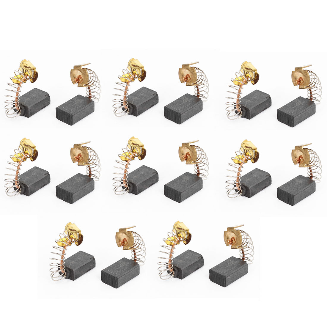 Harfington 16mm x 10mm x 6mm Electric Drill Motor Rotary Power Tool Carbon Brushes 8 Pairs