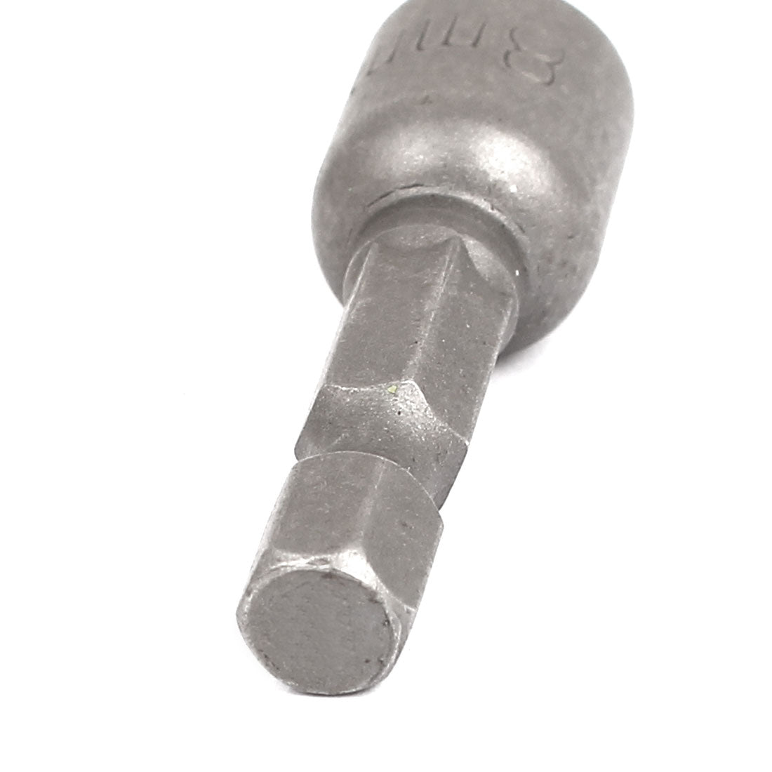 Harfington 1/4" Shank 8mm Hex Socket Magnetic Power Nut Driver Setter Adapter Bit 6Pcs