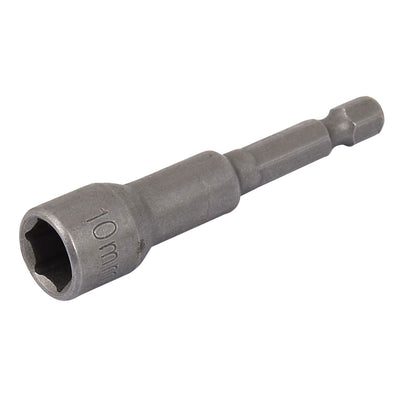 Harfington 6mm Hexagon Shank 10mm Hex Socket Magnetic Nut Driver Setter Adapter