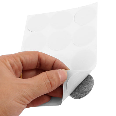 Harfington Uxcell Chair Sofa Table Legs Antislip Floor Protectors Furniture Felt Round Pads 60pcs