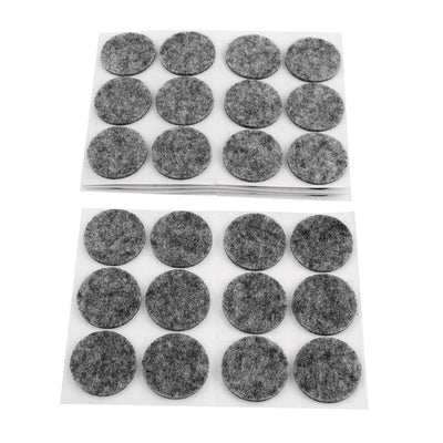 uxcell Uxcell Chair Sofa Table Legs Antislip Floor Protectors Furniture Felt Round Pads 60pcs