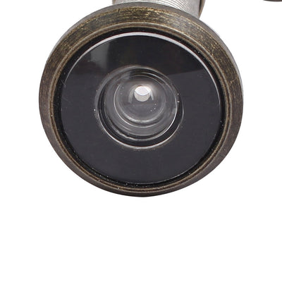Harfington 180 Degree Wide Angle Home Safety Security Door Viewer Peephole Bronze Tone