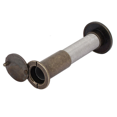 Harfington 180 Degree Wide Angle Home Safety Security Door Viewer Peephole Bronze Tone