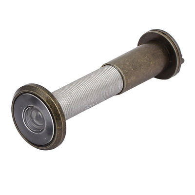 Harfington 180 Degree Wide Angle Home Safety Security Door Viewer Peephole Bronze Tone