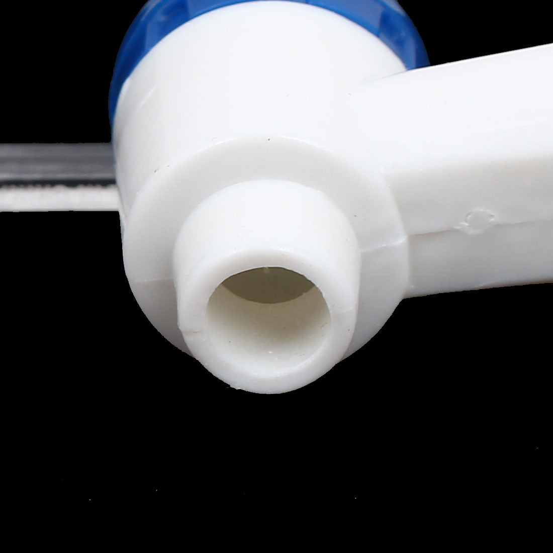 Harfington 15mm Female Thread Plastic Replacement Home Push Type    Blue Clear 2Pcs