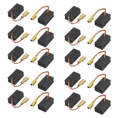 Harfington 16mm x 9mm x 6mm Electric Motor Carbon Brushes Power Tool Parts 10 Pairs