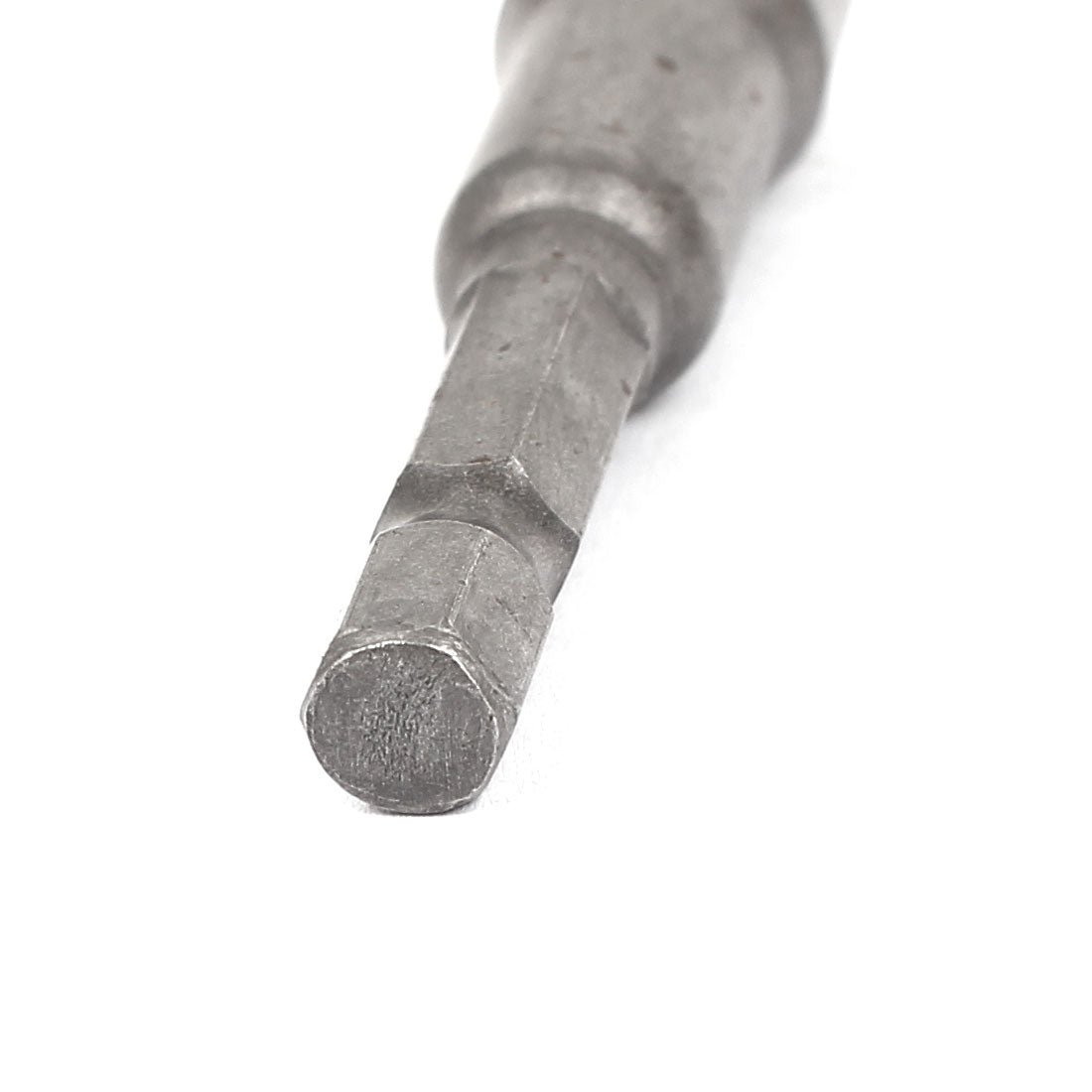 Harfington 1/4" Shank 8mm Socket Magnetic Screw Hex Nut Driver Setter Adapter Silver Gray 5pcs