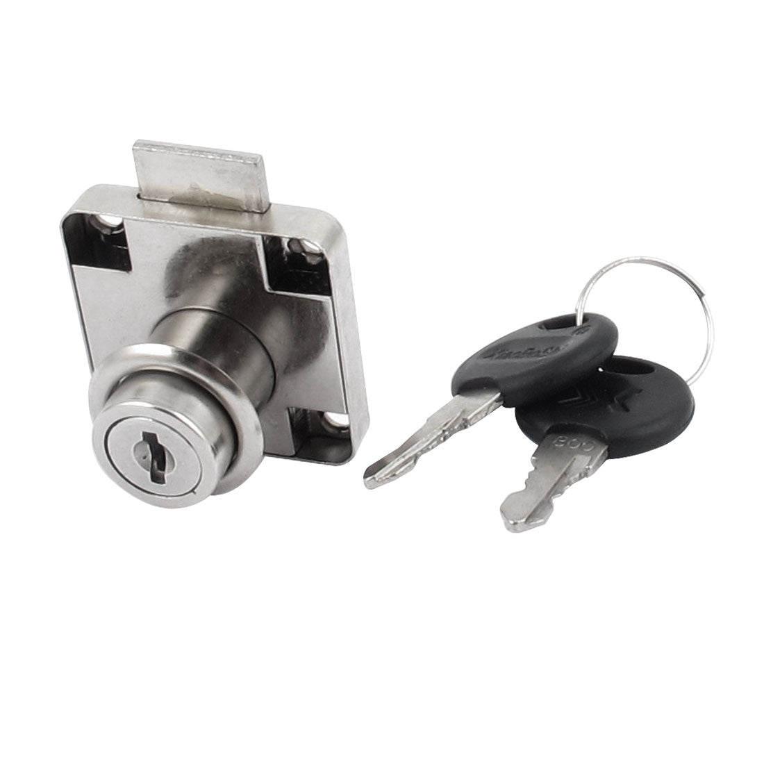 Harfington 18mm Dia Metal Cylinder Security Wardrobe Mailbox Cabinet Drawer Lock Locker w Keys