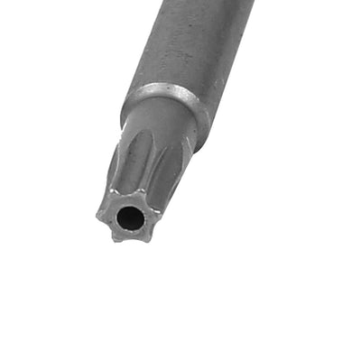 Harfington 75mm Long 1/4" Hex Shank T15 Tip Magnetic Torx Screwdriver Bits 10pcs