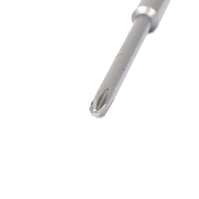 Harfington 80mm Long 5mm Dia Shank Magnetic Phillips Tip PH1 Cross Head Screwdriver Bits 10pcs