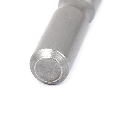 Harfington 60mm Length 5mm Round Shank Dia U6 Magnetic Spanner Screwdriver Bits 10 Pcs