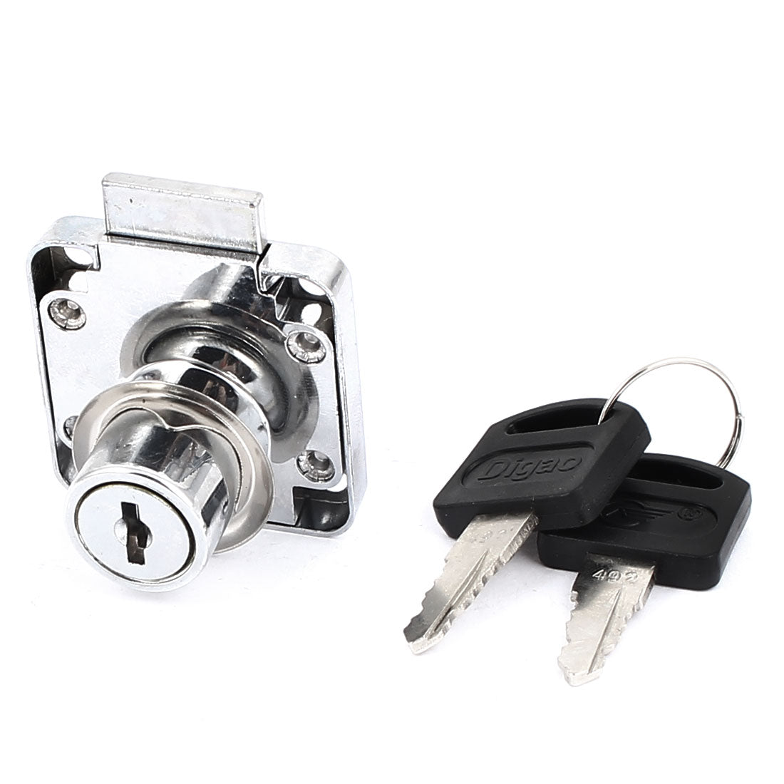 Harfington 18 mm Durchmesser Metall-Zylinderkopf-Sicherheitsschloss für Kleiderschrank, Briefkasten, Schrank, Schublade, mit Schlüssel