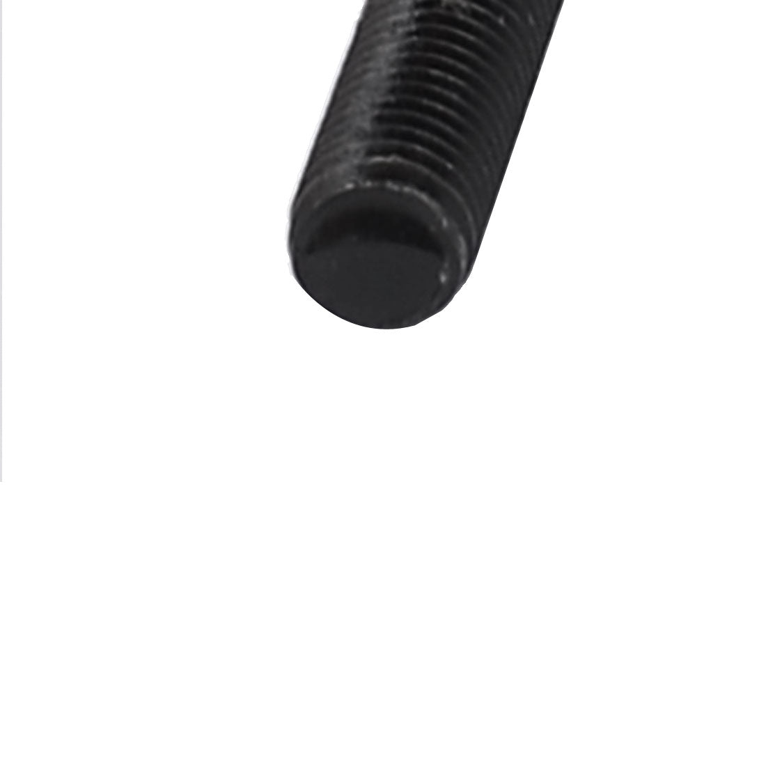 Harfington M5x50mm 10.9 Carbon Steel Countersunk Head Hex Socket Screw Black 25pcs