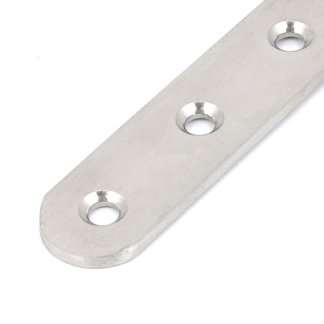 Harfington 156mmx20mm Stainless Steel 6 Holes Flat Straight Brackets Mending Repair Plates 3pcs