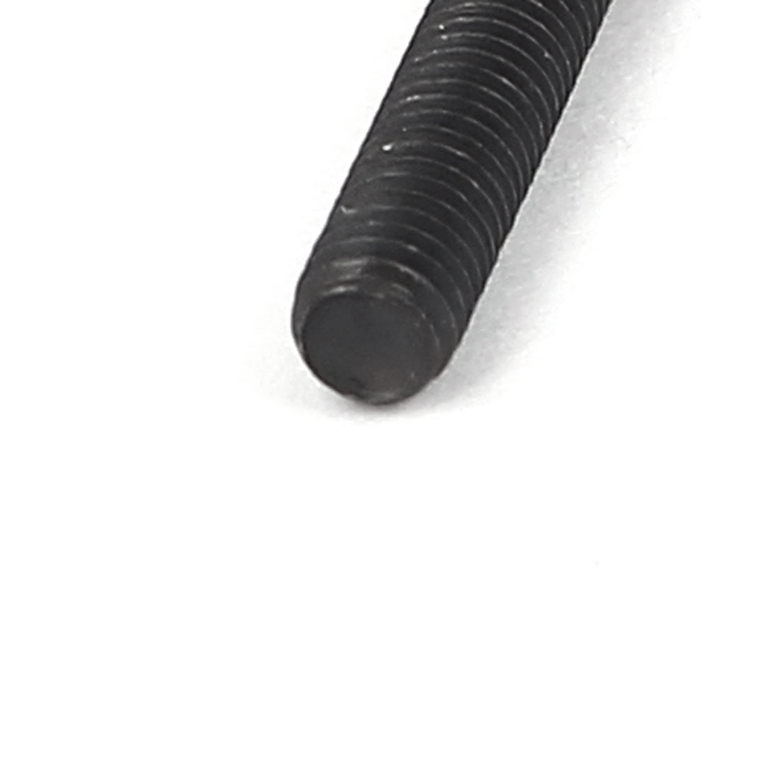 Harfington M3 x 30mm Full Thread Carbon Steel Hex Socket Cap Head Screws Bolts Fastener Black 25 Pcs