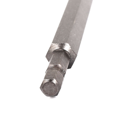 Harfington 100mm Length 10mm Tip Hexagon Magnetic Screwdriver Insert Bit Gray