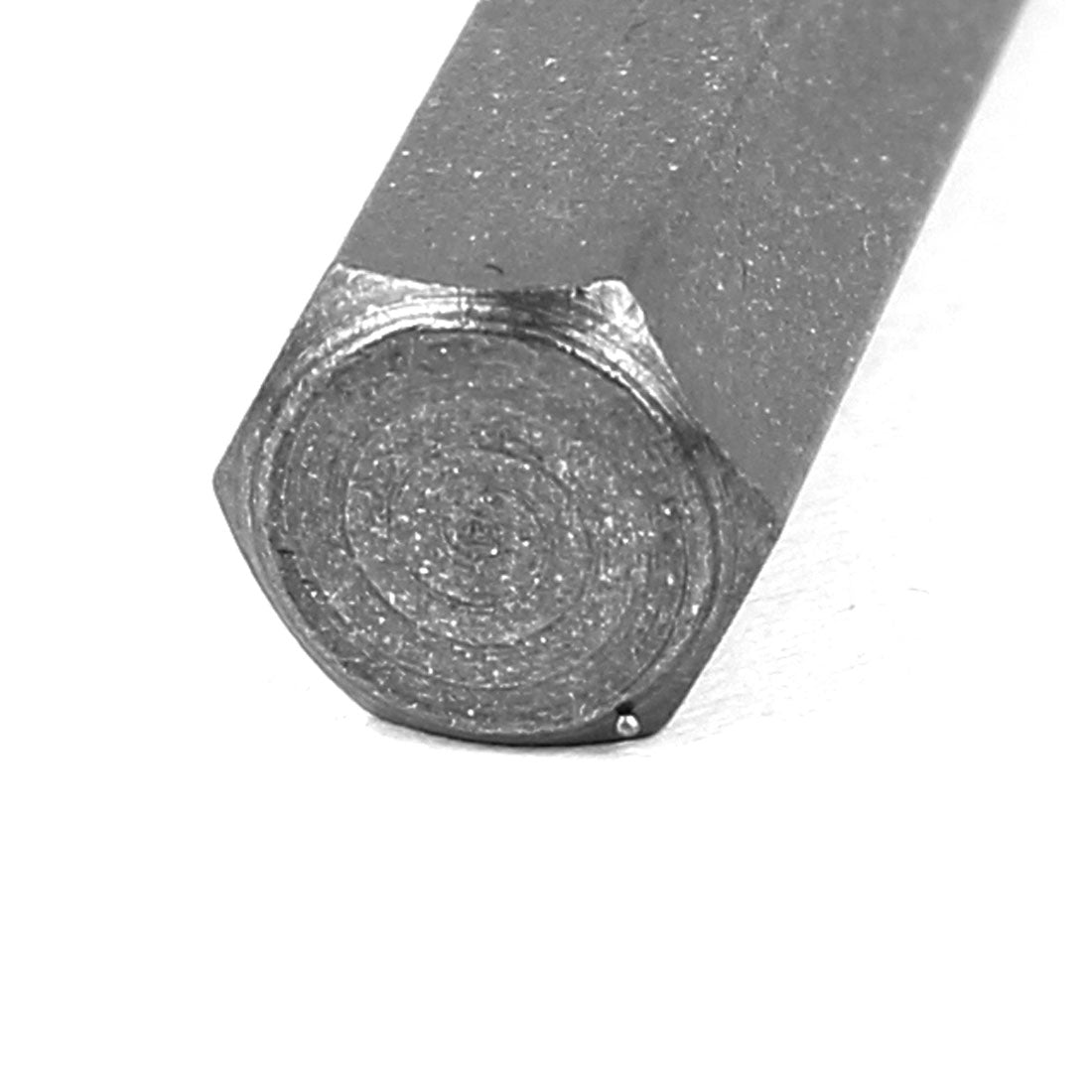 Harfington 100mm Length 8mm Tip Hexagon Magnetic Screwdriver Insert Bits Gray 2 Pcs