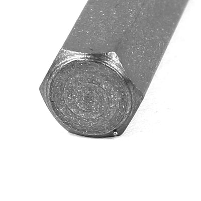 Harfington 100mm Length 8mm Tip Hexagon Magnetic Screwdriver Insert Bits Gray 2 Pcs