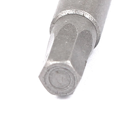 Harfington 6" Length 4mm Hexagon End Metal Hex Head Screwdriver Insert Bits 10pcs