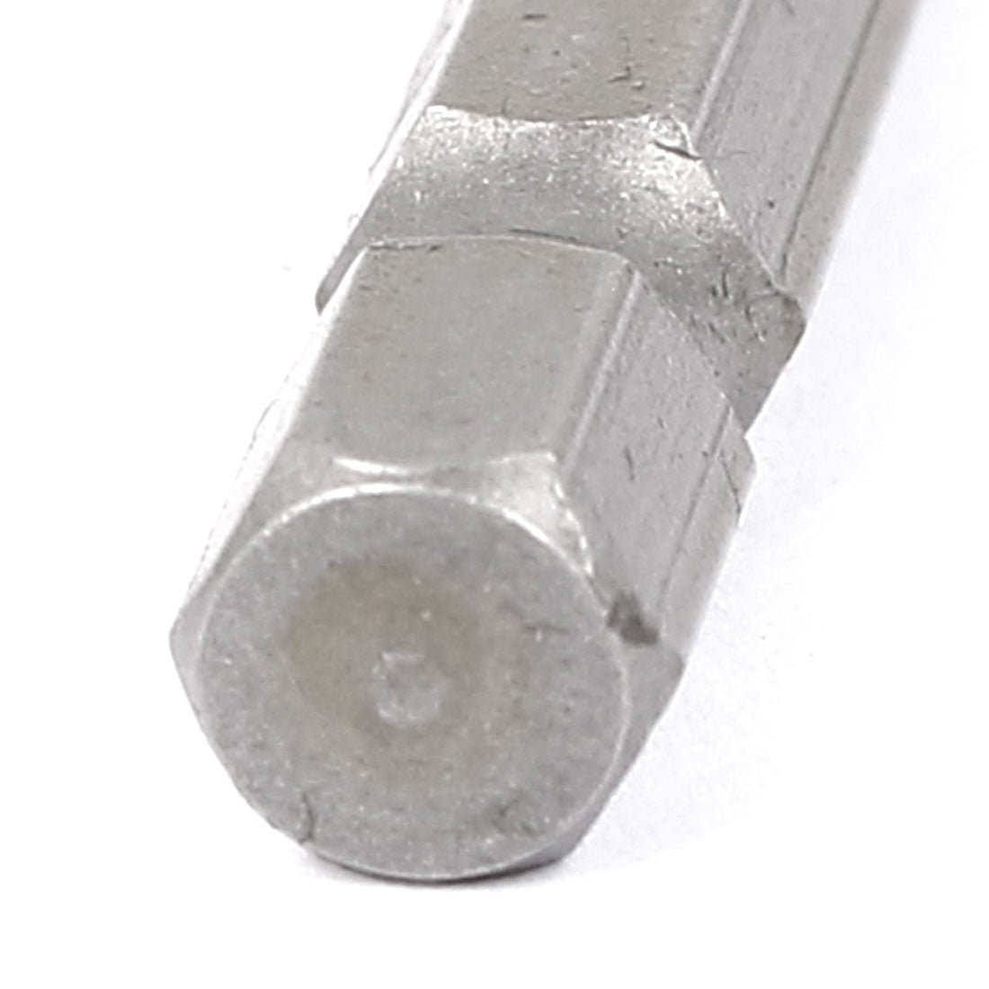 Harfington 6" Length 4mm Hexagon End Metal Hex Head Screwdriver Insert Bits 10pcs