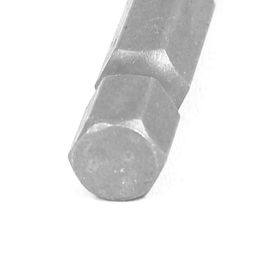 Harfington 1/4" Hexagon Shank 5mm Hex End Screwdriver Head Insert Bit 20cm Long