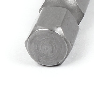 Harfington 50mm Length 1/4" Hex Shank Magnetic T20 Torx Screwdriver Bits Tool Gray 10 Pcs