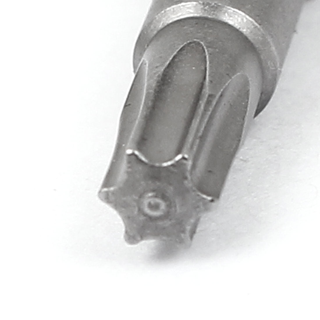 Harfington 50mm Length 1/4" Hex Shank Magnetic T20 Torx Screwdriver Bits Tool Gray 10 Pcs