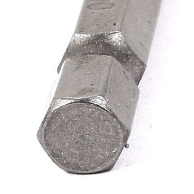 Harfington 6.5mm Star Head T40 Magnetic Torx Screwdriver Bits Dark Gray 10 Pcs