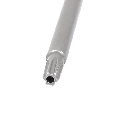 Harfington 100mm Length 1/4" Hex Shank T20 Magnetic Torx Security Screwdriver Bits 10pcs