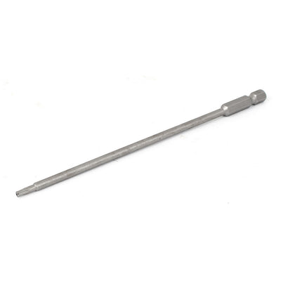 Harfington 150mm Length 1/4" Hex Shank T10 Magnetic Torx Security Screwdriver Bits