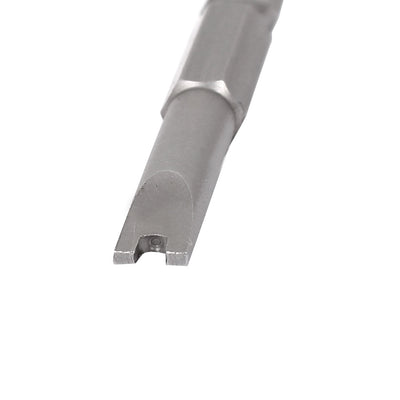 Harfington 10 Pcs Magnetic 6.3mm Shank U Shaped Screwdriver Bits 50mm Long