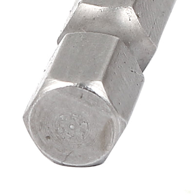 Harfington 1/4" Hex Shank 50mm Long S3 4mm Square Tip Magnetic Screwdriver Bit 10 Pcs