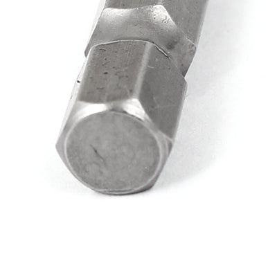 Harfington 50mm Long 1/4" Hex Shank 2mm Magnetic Tip Slotted Screwdriver Bits 10pcs