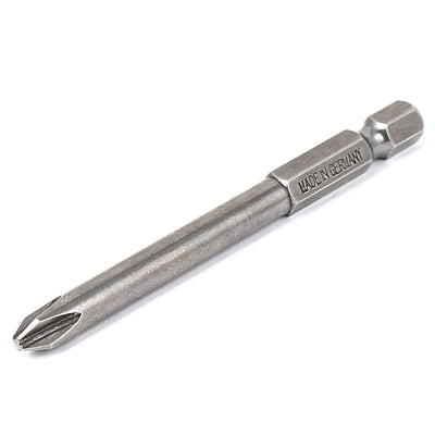 Harfington 1/4" Hex Shank PH2 6mm Magnetic Phillips Screwdriver Bit 75mm Long