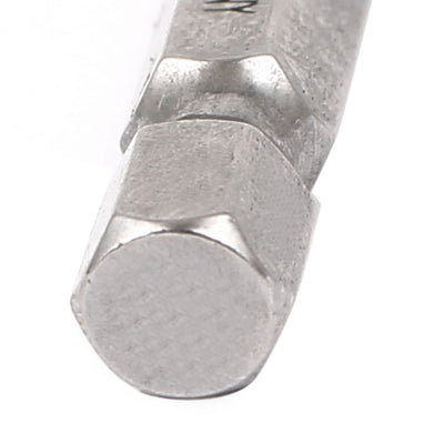 Harfington 1/4" Hex Shank 100mm Long 6mm Hexagonal Tip Magnetic Hexagon Screwdriver Bit