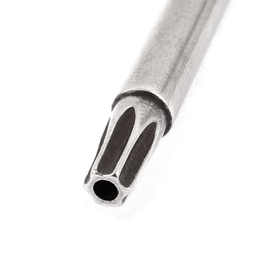 Harfington 100mm Length 1/4" Hex Shank T25 Magnetic Torx Security Screwdriver Bits