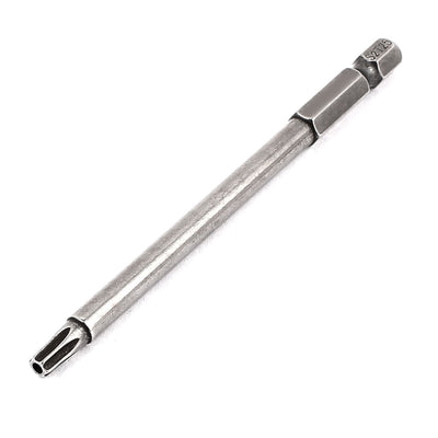 Harfington 100mm Length 1/4" Hex Shank T25 Magnetic Torx Security Screwdriver Bits