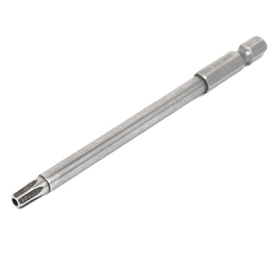 Harfington 1/4" Hex Shank 100mm Long T27 Magnetic Torx Security Screwdriver Bit