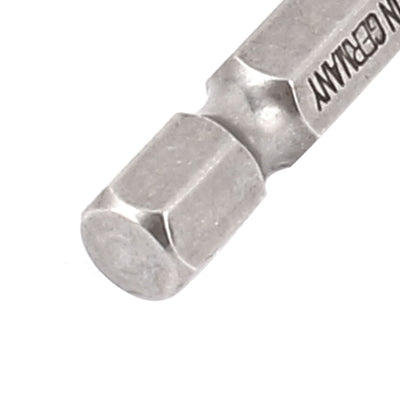 Harfington 1/4" Hex Shank 100mm Long 3mm Tip Width Slotted Heada Screwdriver Bits